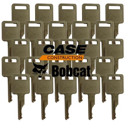 6693241 Bobcat Ignition Key 6709527 D250 25 Pack 3 Case Key 6693241-bobcat-ignition-key-6709527-d250-25-pack-3-case-key